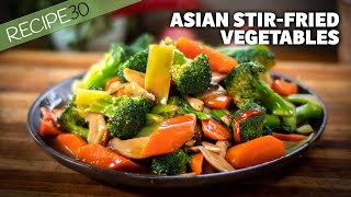 Asian stir fried vegetables [upl. by Dale]