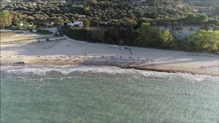 Astrakeri Beach Corfu  Αστρακερή Κέρκυρα Drone 4K [upl. by Tonye15]