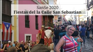 Fiestas de la Calle San Sebastian  SanSe Festival 2020  Old San Juan Puerto Rico [upl. by Virgil]