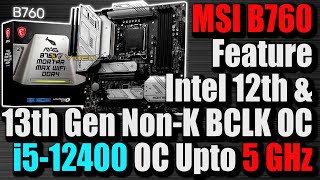 New Intel Motherboard 2023  MSI MAG B760M Mortar Max WIFI Motherboard  Best B760 Motherboard [upl. by Naginarb31]