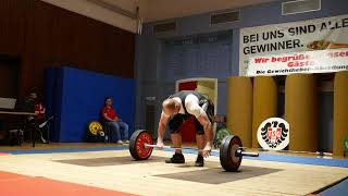 Alexander Köhler Stoßen V3 135 kg TSG Kaiserslautern vs AC Mainz Weisenau II [upl. by Ulphi]