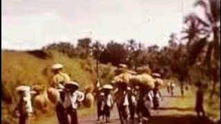 Ubud Bali Indonesia 1937 in Colour  Tempo Doeloe [upl. by Ahsyekat]