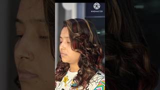 Global highlights vs balayage balayage vs highlights on dark hair [upl. by Asamot]