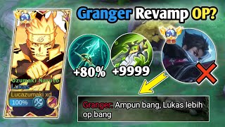 LUKAS PAKE BUILD INI SAKIT BANGET GRANGER REVAMP BISA LAWAN MLBB [upl. by Ilona456]