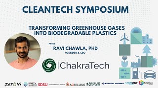 Pitch 04  Chakra Tech Transforming Greenhouse Gases into Biodegradable Plastics  Ravi Chawla [upl. by Veronica]