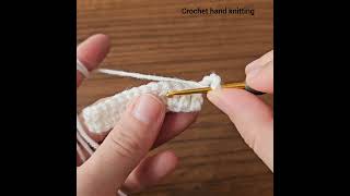 new crochet stitch crochet crochetstitch かぎ針編み shorts [upl. by Ybrad60]