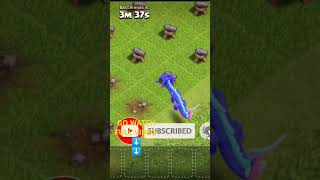 AZURE DRAGON VS ELECTRO DRAGON viralvideo clashofclans shorts [upl. by Nnayrrehs796]