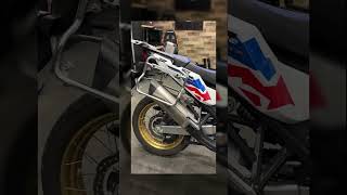 Honda Africa Twin africatwin shorts motorcycle [upl. by Yecam739]