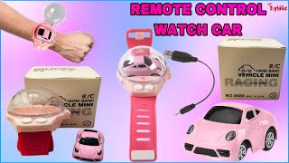 Remote Control Watch Car  Mini Watch Car Review  RC Car Watch [upl. by Means]