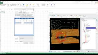 Open Pit Mine Design  in Excel with DesignXL [upl. by Fortunna]