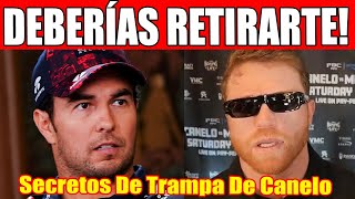 CANELO INSULTADO POR CHECO PÉREZ DEBERÍAS RETIRARTE Y DENUNCIAR TODOS SECRETOS DE TRAMPA DE CANELO [upl. by Neron]