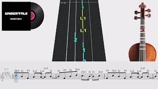 His Theme  Violín 🎻 Play Along  TUTORIAL  TABLATURA [upl. by Dnomso]