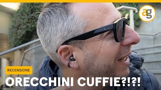 CUFFIE ORECCHINI Recensione FREECLIP HUAWEI [upl. by Ylen]