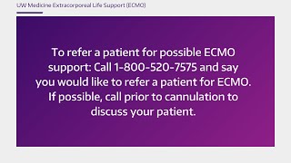 New UW Medicine ECMO Transport Team [upl. by Efthim175]