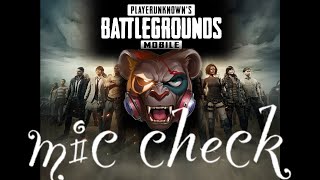 mic check PUBGMOBILE pubgm [upl. by Romo]