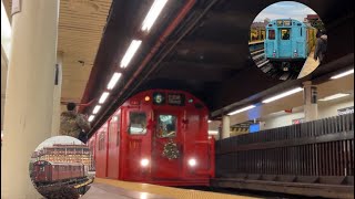 20th anniversary of the final run of the Redbirds R33R36 subway cars action [upl. by Nosdivad152]