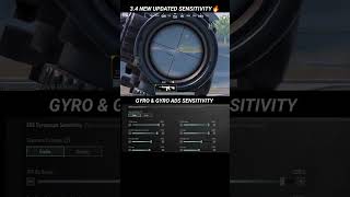 😱 BGMI Scope Setting 2x 3x 4x 6x 8x  New Best Sensitivity Settings  No Recoil shorts bgmi viral [upl. by Elrak]