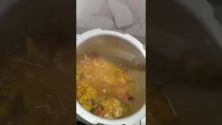 Poori and mixed dala protein packed treat😋😋trendingshorts trendingreels reels shortvideo [upl. by Adnana]