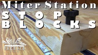 Miter Station Stop Blocks [upl. by Ayad]