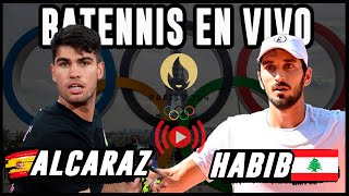 Alcaraz vs Habib  Djokovic vs Ebden  Juegos Olímpicos Paris 2024  Reacción en vivo [upl. by Niryt329]