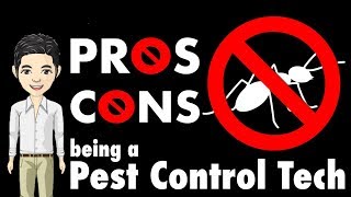 Pro and Cons of being a Pest Control TechnicianExterminator 2023 [upl. by Gardie4]