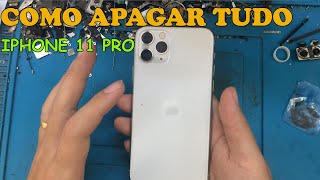 COMO APAGAR TUDO DO IPHONE 11 PRO RESTAURAR DE FABRICA [upl. by Dat]