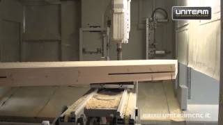 Uniteam ULTRA cutting structural curved Beams [upl. by Frymire742]