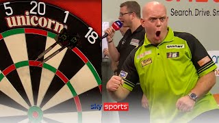 MVG hits highest average in Grand Slam history 🎯 [upl. by Ardnuaed]