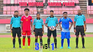 Tata Motors 🆚 Narwa Pahar SC  JSA League Premier Division  JRD Sports Complex2024sadhumarndi [upl. by Strohben396]