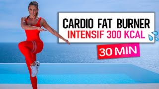 30 MIN  CARDIO FAT BURNER INTENSIF 300 KCAL OZE6 [upl. by Aicilaf]