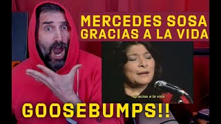 Mercedes Sosa  Gracias A La Vida  first time reaction [upl. by Chrystel]