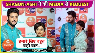 Shagun Pandey amp Ashi Singh Express Their Happiness Zee Rishtey Awards 2022 [upl. by Schwarz]