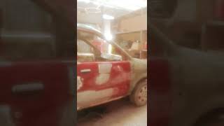 Auto style car service center waraseoni Tavera car Full body denting work video ko share kare [upl. by Eah]