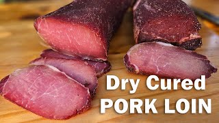 Dry Cured Pork Loin [upl. by Eseilenna]