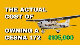 The Actual Cost of Owning a Cessna 172 [upl. by Bowers]