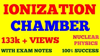 IONISATION CHAMBER  IONIZATION CHAMBER  NUCLEAR PHYSICS  WITH EXAM NOTES [upl. by Poppas566]