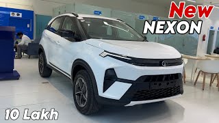 TATA NEXON 2024 Updated New Model White Colour  Nexon 2024 Creative Plus Review [upl. by Nathanil]