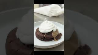 Double chocolate cookies with lava chef pastry chocolate trending [upl. by Oznola]