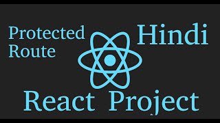 React js project in Hindi 12 Login with Protected Routing [upl. by Aihsenak]