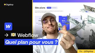 Explication complète des tarifs Webflow en 2023  Webflow Pricing Plan [upl. by Mariska820]