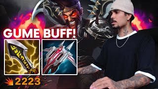 TESTEI O BUFF DO GUME NO DRAVEN 50 DANO CRÍTICO [upl. by Imuya]