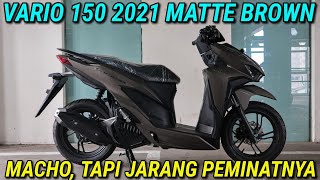 HONDA VARIO 150 MATTE BROWN TERBARU 2021 [upl. by Jakob]