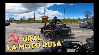 URAL MOTO RUSA  CON SIDECAR [upl. by Dyke22]