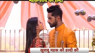 Shaurya and Meheks romantic haldi in Zindagi ki Mehek [upl. by Burrill]