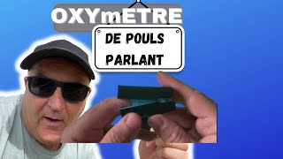 Oxymètre De Pouls Parlant Accessible Aux Personnes Aveugles Et Malvoyantes [upl. by Luht]