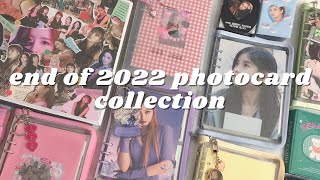 end of 2022 kpop photocard collection ♡ girl group collector [upl. by Notnelc]