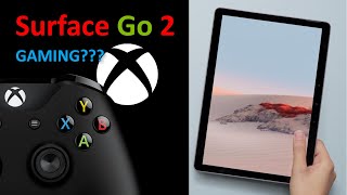 Surface Go 2 gaming demo  Can Microsofts new m3 8gb tablet game Ori Sea of Thieves Streets [upl. by Karna]