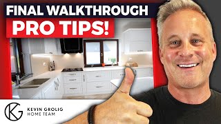 8 TIPS for Your Final Walkthrough In 2024  by a Real Estate Professional [upl. by Zela]