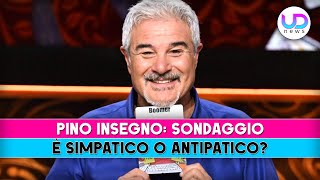 Pino Insegno Sondaggio Simpatico o Antipatico [upl. by Alaster]