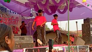 new tharu song dance performance Dhangadhi mahotsav 2080 tharu gau pradasan like subscribe [upl. by Tadeo]